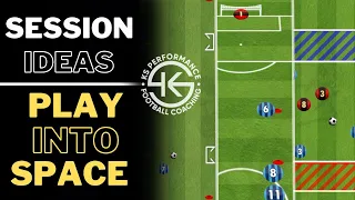 Session Ideas #1 | Play Into Space | Football/Soccer