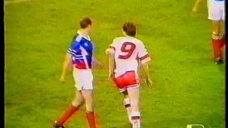 1991 (May 1) Yugoslavia -Denmark (EC-1992 Qualifier). Full Match (part 4 of 4).