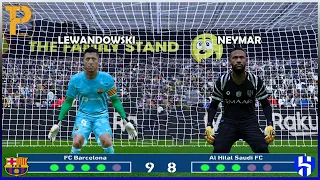 goalkeeper Kane vs goalkeeper Neymar | Perfect Penalty Shootout #messi  #2024