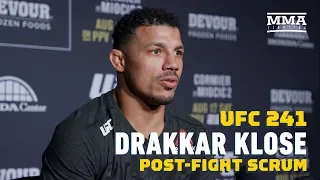 UFC 241: Drakkar Klose Calls Out Gregor Gillespie: ‘No One Wants To Fight Him, I'll Fight Him’