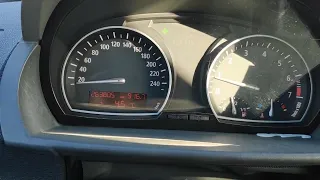 BMW X3 3.0i 170kW acceleration