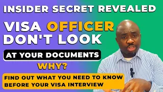 The Secret Behind Visa Officers Ignoring Your  Visa Interview Documents