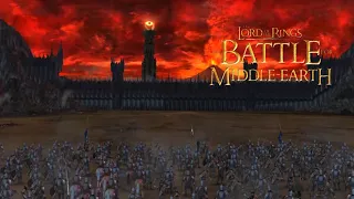 The Final Battle at the Black Gate - LOTR BFME #letsplay #strategygames