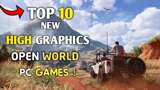 Top 10 New Open World High Spec PC Games For (6GB RAM / 8GB RAM / 1GB VRAM) 2023