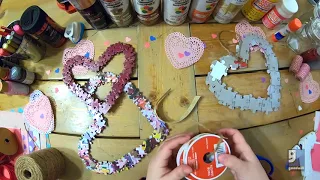 DIY Heart Wreath Craft!