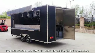 on sale food trailer from China manufacturer