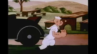 Popeye Cooking with Gags!  Classic Cartoon Kitchen!