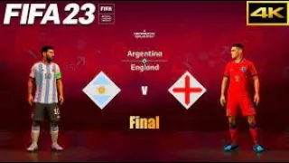 ||ARGENTINA VS ENGLAND|| FIFA 23 FULL MATCH 1080P 60FPS