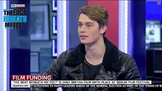 Nicholas Galitzine on Sky News