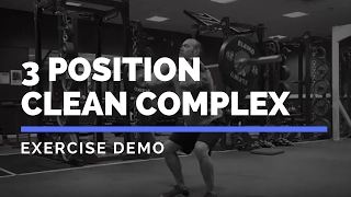 Rugby Renegade | 3 Position Clean Complex - Exercise Demo
