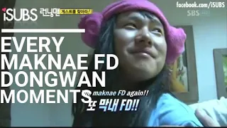 Every RUNNING MAN FD Dongwan Moments