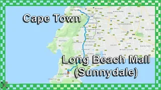 Driving from Cape Town to Long Beach Mall (Sunnydale) via Ou Kaapse Weg & back to N2 Dash cam