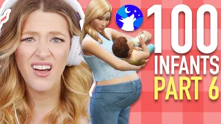 Can I Raise Werewolf TWINS In The Sims 4? | 100 BABY CHALLENGE SPEEDRUN | Part 6