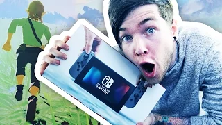 I'VE GOT A NINTENDO SWITCH!!! (Zelda: Breath of the Wild Gameplay)