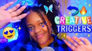 creative asmr triggers that i LOVEEE!! 🥰🫶🏽💙 {reverse, ccc-clockwise, wave crash + more 🔥}