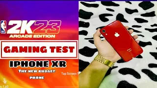 Iphone XR Testing NBA2K23 Arcade Edition #iphone #iphonexr #nba2k23