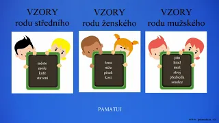 Skloňování podstatných jmen podle vzorů