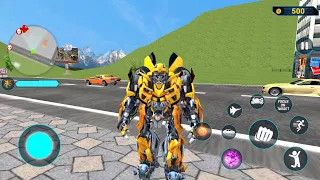 Robot Araba Oyunları #3 - Araba Robot Dönüşümü - Robot Car Transform Games - Android Gameplay