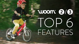 Das Kinderfahrrad woom 2 / woom 3: Fahrradfahren lernen | ⚡️Top 6 Features