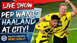 City want Haaland up front for TEN years? | TRANSFER TARGET DAILY