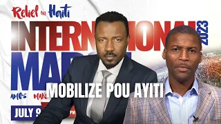 GWO EVENMAN POU CHANJE AYITI - SEN DOMEND REFIZE - OPOZISYION PA VLE FOSS MILITE AYITI - ABNER GELIN