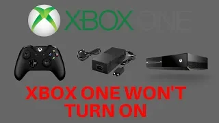 Xbox One Won't Turn On - How to Fix