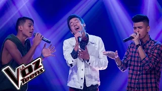 DQ, Jesús y Bryan cantan ‘A puro dolor’ | Batallas | La Voz Teens Colombia 2016