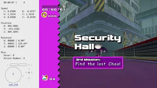 Sonic Adventure 2: Battle (TAS) - Security Hall m3 0:07.25 {WR}