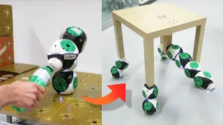 These modular robots self-assemble to make and move furniture