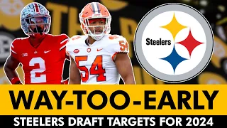 Steelers Way-Too-Early 2024 NFL Draft Projections: Replace Diontae Johnson With Emeka Egbuka?