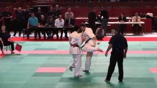 2011 European Kyokushin Karate Championship in Paris, March 26 3rd fight of the day