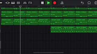 Streets of Rage Go Straight on GarageBand app, rough draft