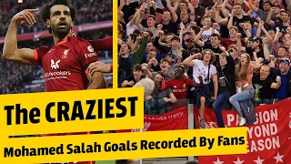 The CRAZIEST Mohamed Salah Goals Recorded By Fans, mohamed salah best goals