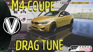 Forza Horizon 5 | 2014 BMW M4 COUPE Drag Build And Tune *THIS BMW IS SCARY* (Forza Horizon 5 Guides)