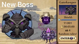 Gatekeeper New Underworld Tier 4 1st Boss (Update) Shadow Fight 2