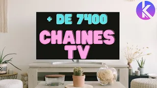 Regarder + de 7400 CHAINES TV Gratuites Légalement (liens de secours)