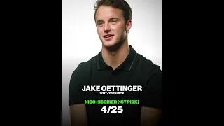 Does Jake Oettinger remember who was drafted before him in 2017? 🤔
