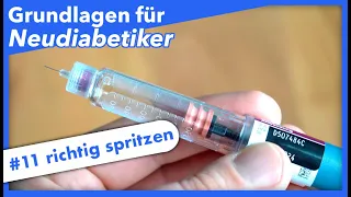 #11 Nie mehr falsch spritzen   I   Grundlagen für Neudiabetiker