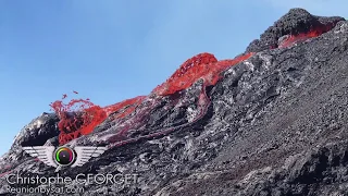 ERUPTION PITON DE LA FOURNAISE DU 10 AU 16 FEVRIER 2020 / VOLCANO ERUPTION IN REUNION ISLAND