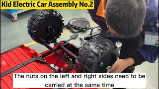 Part 2: How to Assemble Battery Operated Ride on Toy? | Remote Control Power Wheels Jeep