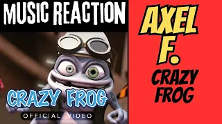 Music Reaction - Crazy Frog - Axel F (Official Video)