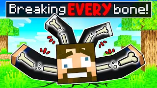 Breaking Every Bone in Minecraft