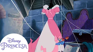 Tata Faz um Vestido para a Cinderela! | Disney Princesa