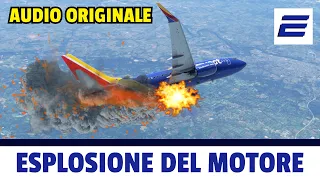 ⚫️  ESPLODE IL MOTORE A 10000 METRI - ✈️ Volo Southwest 1380