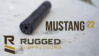 Rugged Suppressors Mustang 22 | Brand-new .22 Silencer