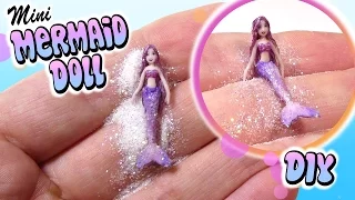 How To (Poseable) Mini Mermaid Doll Tutorial // DIY Miniature Barbie