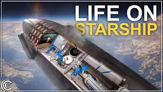 A Look Into What Life Onboard SpaceX Starship Will Be Like!