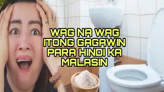 WAG NA WAG ITONG GAGAWIN PARA HINDI KA MALASIN-APPLE PAGUIO1