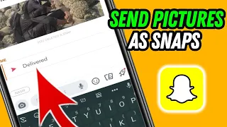 How to send pictures as snaps on snapchat | Send Snaps from Camera Roll