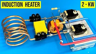 how to make induction heater , 2kw induction heater , jlcpcb